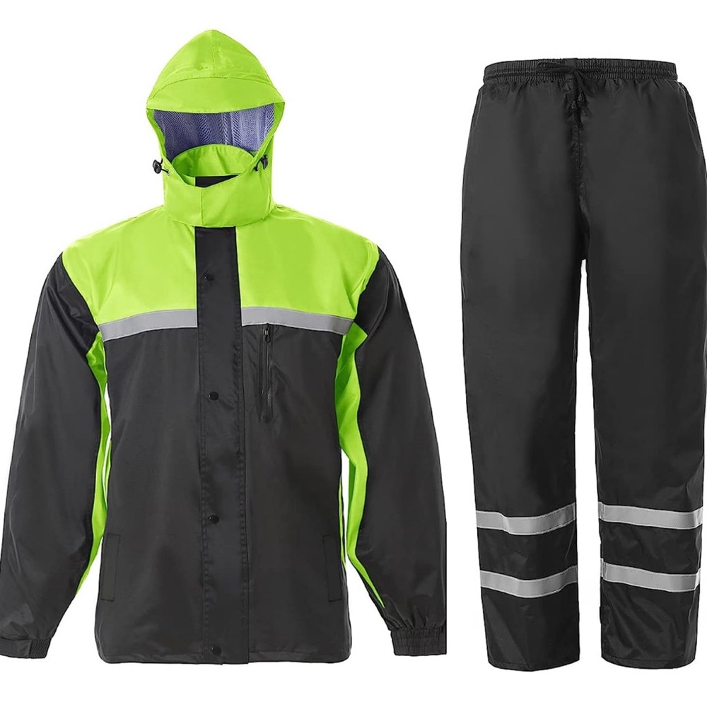 NWT SaphiRose Rain Suit Jacket Pants